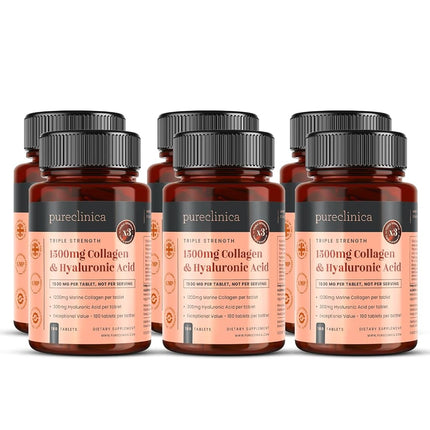 1500mg x 1080 Tablets. 1200mg of UltraColl Collage