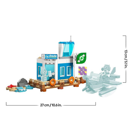 LEGO Animal Crossing Fly with Dodo Airlines Airport Playset, Plane Toy for 7 Plus Year Old Girls & Boys, with a Pilot Minifigure, Set Inspired by the Video Game Series, Birthday Gift for Kids 77051