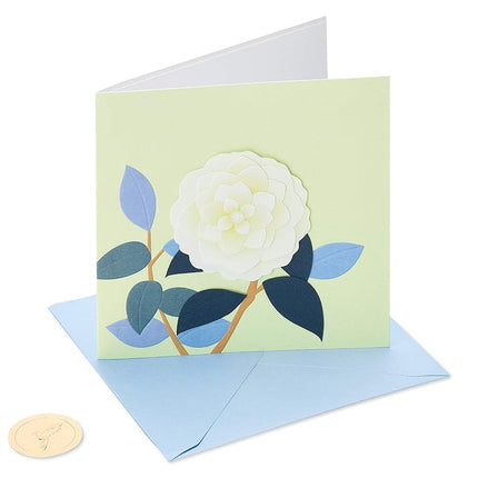 Papyrus Elegant Blank Cards with Envelopes, Rose and Orchid (2-Count)