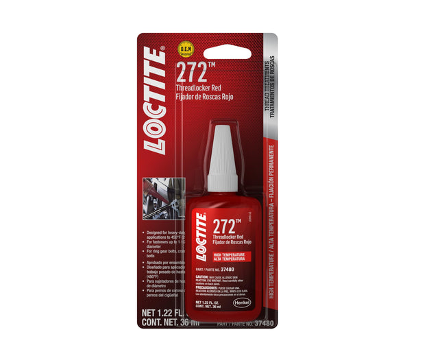 Loctite 37480-6PK Red High Temperature Threadlocke