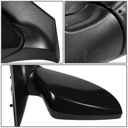 DNA Motoring OEM-MR-HY1321220 Powered Adjustment Right Passenger Side Door View Folding Mirror Compatible with 2014-2016 Elantra, Non-heated