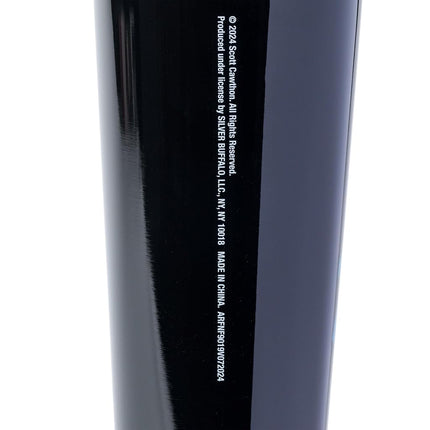 Silver Buffalo Five Nights at Freddy's I Survived Group 22oz Double Walled Stainless Steel Tumbler w Straw