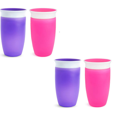 Munchkin Miracle 360 Sippy Cup - Pink/Orange - 10 
