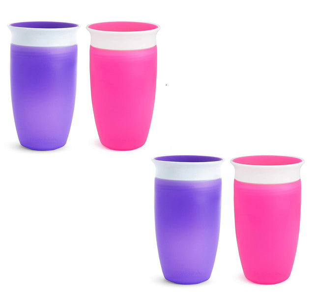 Munchkin Miracle 360 Sippy Cup - Pink/Orange - 10 