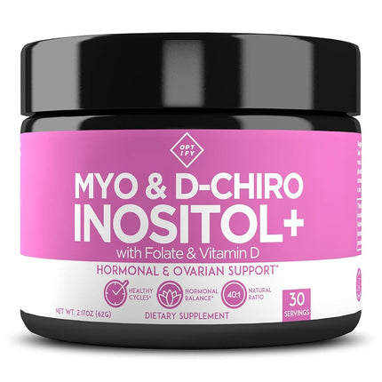Premium Inositol Supplement - Myo-Inositol and D-C