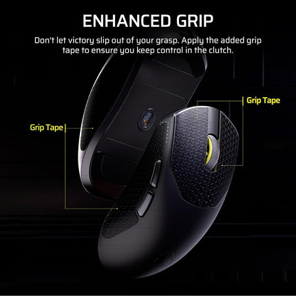 Corsair Sabre v2 PRO Ultralight Wireless FPS Gaming Mouse - 33,000 DPI, Weight 36 g, Hyper-Polling 8000 Hz, Mechanical Switches, Wireless Battery Life Up To 70 Hours