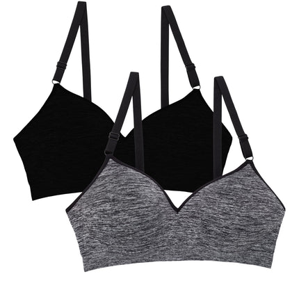 Fruit of the Loom Women's Seamless Wire Free Push-