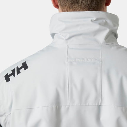 Helly Hansen Men's Crew Midlayer Jacket, Grey Fog 2.0, XL