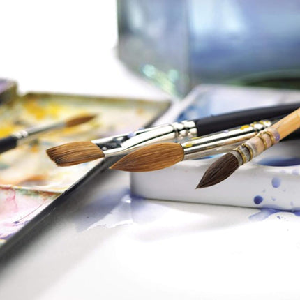 Winsor & Newton Cotman Watercolour Paint Half Pan – Raw Umber 554