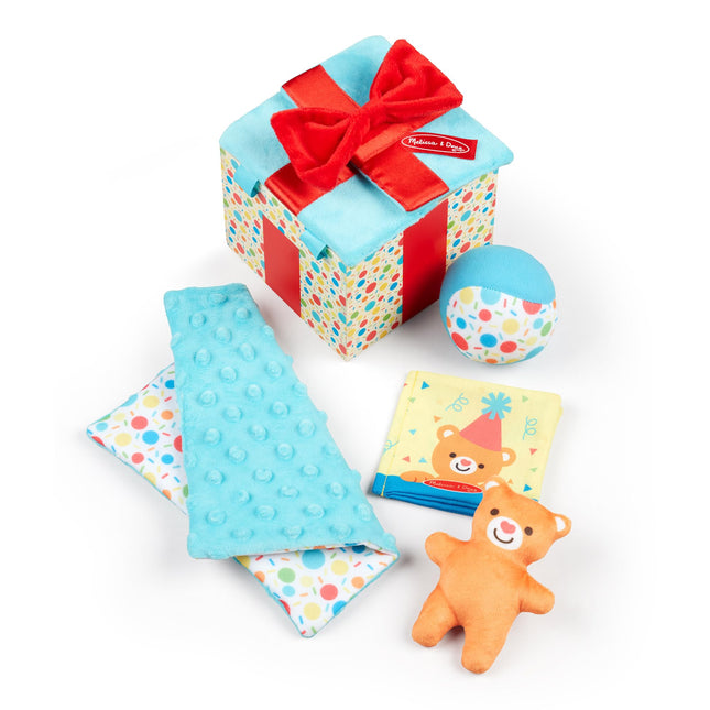 Melissa & Doug Surprise Gift Box Infant Toy| Devel