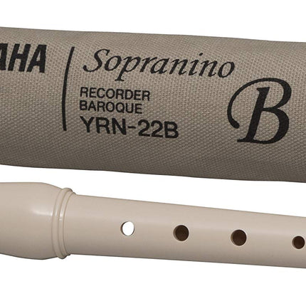 Flauta dulce sopranino Yamaha YRN-22B, clave de Fa