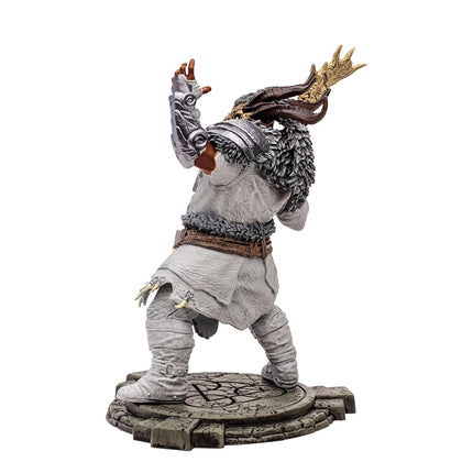 McFarlane Toys Diablo IV Lightning Storm Druid (Epic) 1:12 Scale Posed Figure with Interchangeable Head and Hand, 3 Weapons, Display Base, and Mystery Weapon - Channel the Fury of Nature's Wrath
