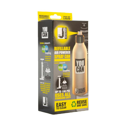 RUPERT, GIBBON & SPIDER INC. YOUCAN REFILLABLE AI Spray CAN, 1 Count (Pack of 1)