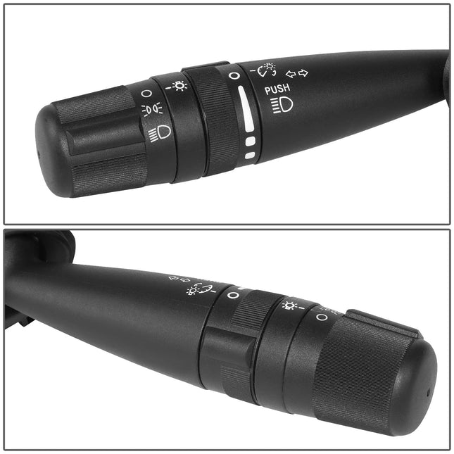 DNA MOTORING OEM-SW-0030 Combination Switch Compatible with 11-14 Chrysler 200/06-10 PT Cruiser / 07-10 Sebring,H/L Dimming, Turn Signal,Black