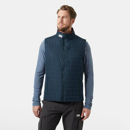 Helly Hansen Mens Crew Insulated Vest 2.0, 3XL, Navy