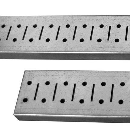 Wall Control 30-GPS-0332 GVB Metal Pegboard Strip Garden Tool Organizer Rail Kit, Black