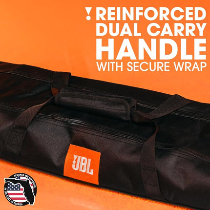 Bolsa para soporte de altavoz JBL para trípode ligero/altavoz, 54" de longitud máxima (JBL-STAND-BAG)