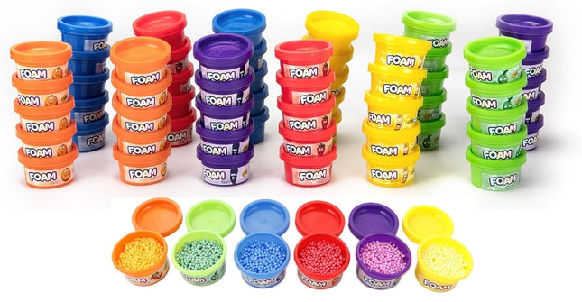 Crayola Silly Scents Foam Tubs - 60 x 1oz Play Foa