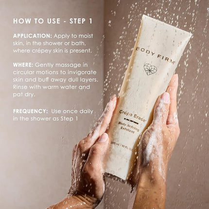 Crepe Erase 2-Step Advanced Body Treatment System Fragrance Free Two Piece Kit