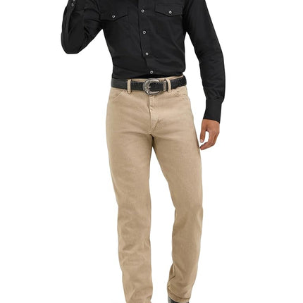Wrangler Men�s 13MWZ Cowboy Cut Original Fit Jean, Tan, 35W x 36L
