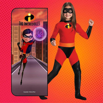 Disney Official Premium Violet Incredibles Costume Kids Fancy Dress Outfit for The Incredibles Characters, Large