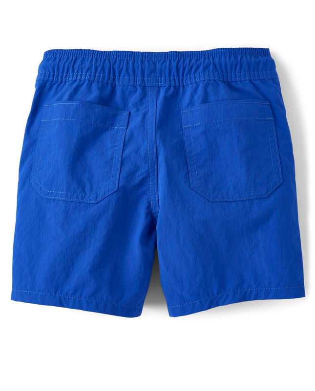 Short de jogging à enfiler à séchage rapide The Children's Place pour garçons 5,5", cobalt froid, 12