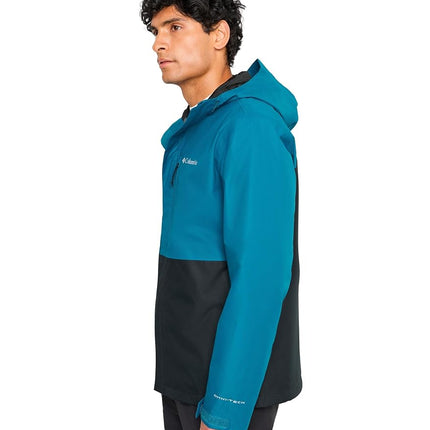 Columbia Men's Hikebound II Jacket, Phoenix Blue/Black, XXL
