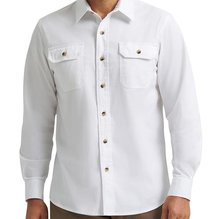 Wrangler Authentics Men's Long Sleeve Classic Wove