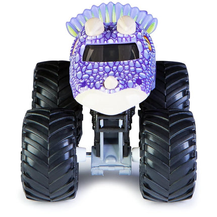 2022 Spin Master 1:64 Diecast Truck with Bonus Accessory: Arena Favorites Jurassic Attack