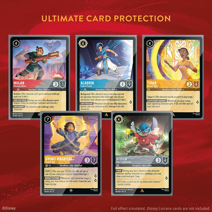 Ravensburger Disney Lorcana Trading Card Game - 65 Tinkerbell Card Sleeves - Set 8 Reign of Jafar - for Adults & Kids Age 8 Years Up - Collectable TCG