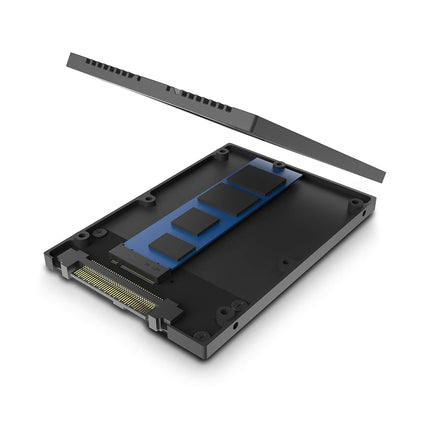 Vantec Multi-Size M.2 NVMe to U.2 (SFF-8639) 2.5"" SSD Adapter (MRK-NVM2U2-BK), Convert M.2 NVMe into U.2 not for SATA, Black