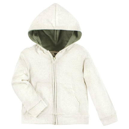 Hudson Baby Conjunto de sudadera con capucha, camiseta o body y pantalón de algodón unisex para bebé, Animales del bosque, 3 años