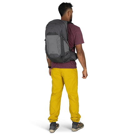 Osprey Talon 22L Men's Lightweight Hiking Backpack with Hipbelt, Phantom Grey/Dark Charcoal, One Size, 22l