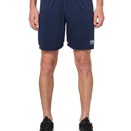 Under Armour Men's Challenger Shorts, (410) Midnight Navy / / White, Large