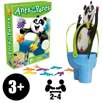 Hasbro Gaming Hormigas en los Pantalones, Juego Preescolar Fácil y Divertido para Niños de 3 Años en Adelante, para 2-4 Jugadores