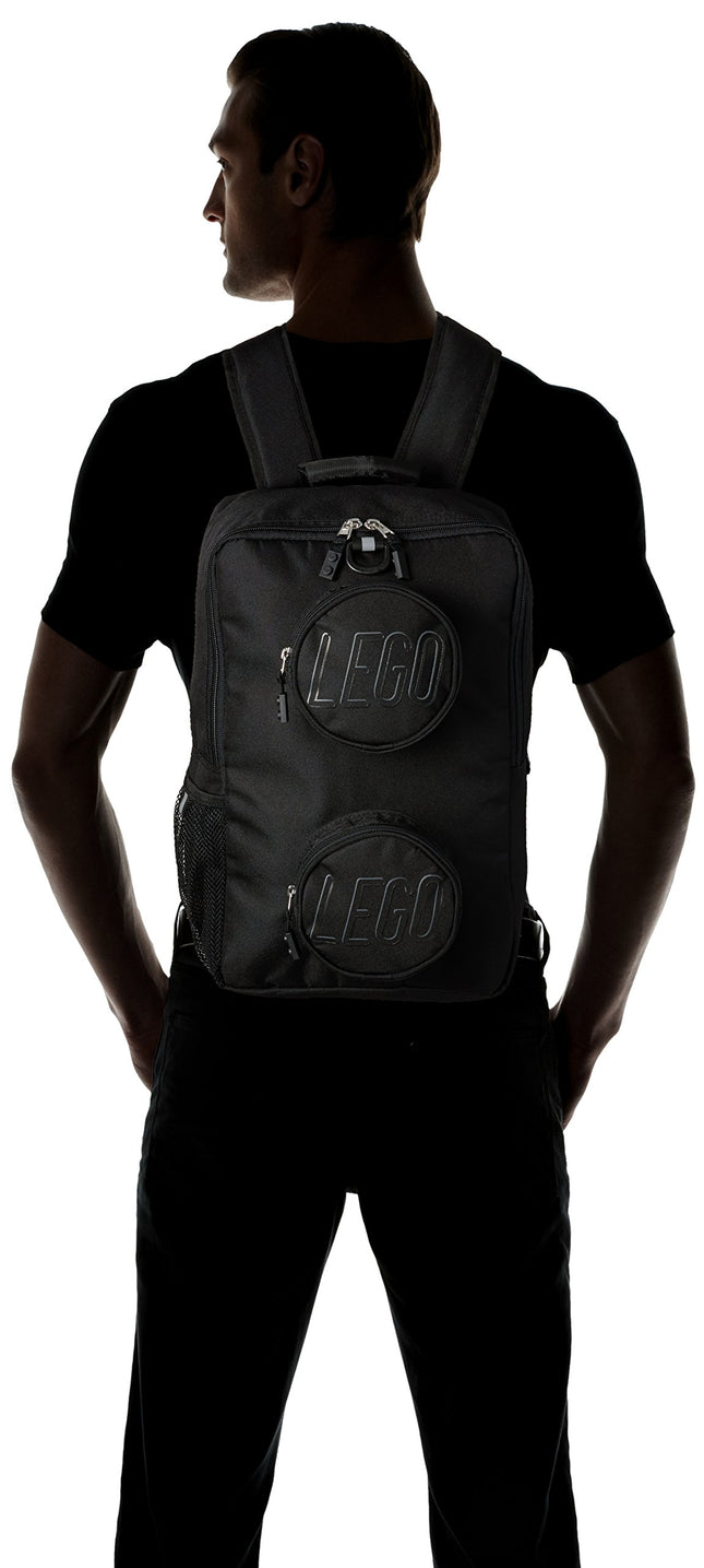 LEGO Mochila Ladrillo LEGO - Equipaje de mano morado, negro, talla única, mochila