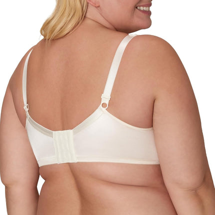 Playtex Womens 18-Hour Ultimate Lift Wireless Full-Coverage Bra, Single or 2-Pack, White, 40F