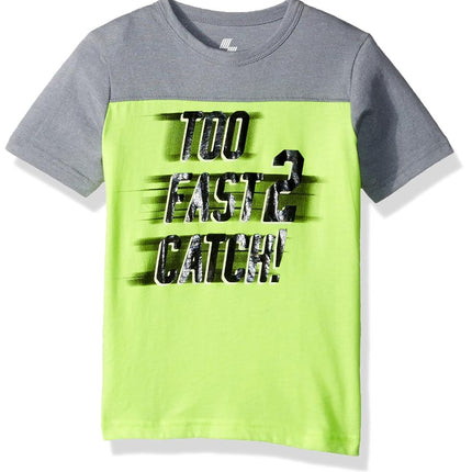 The Children's Place Camisa de niño pequeño con canesú "His Li'l Matchable", Sunny Side Up, 3T