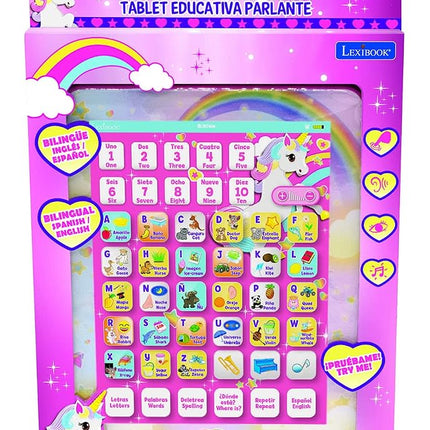 LEXIBOOK, Unicorn Learning Tablet, JCPAD002UNIi2
