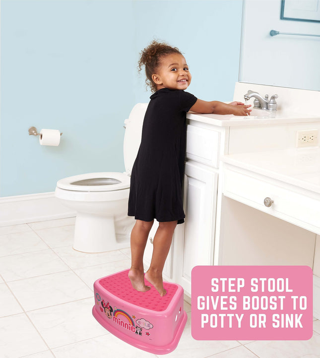 Disney Minnie Mouse Smile Kids Step Stool