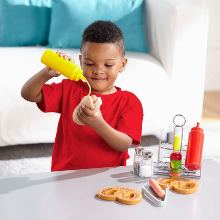 メリッサ&ダグ(Melissa&Doug) おままごと キッチンセット 調味料セット 食べ物おもちゃ 正規品 9358