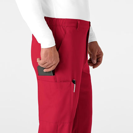 Carhartt Plus Size Men's Flat Front Cargo Pant, Red, 4-X-Large