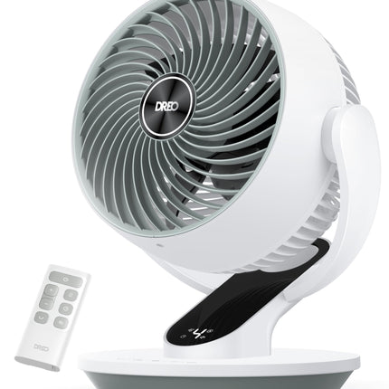 Dreo Oscillating Fan for Bedroom, 9 Inch Quiet Tab
