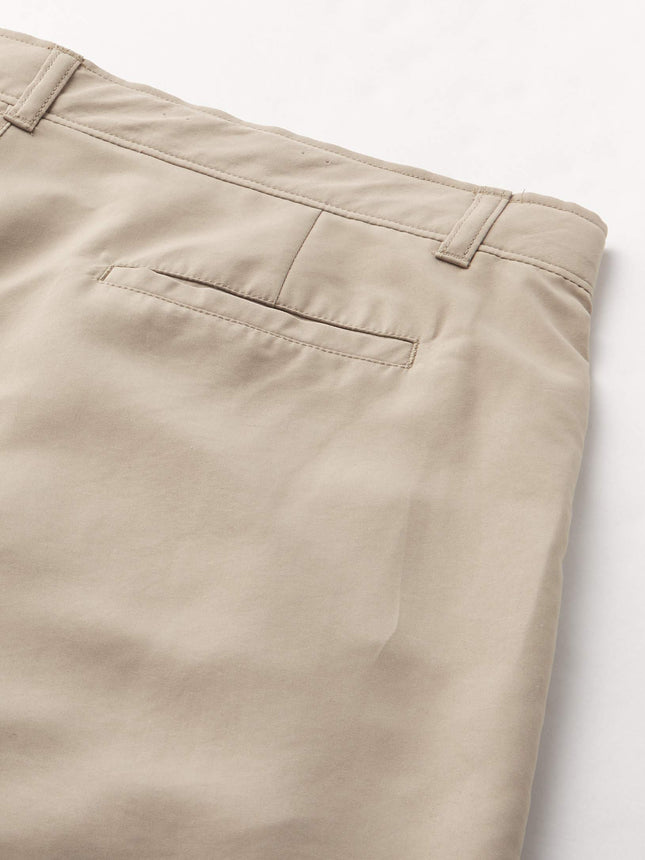 Nautica Boys' Performance Short, Khaki, 10 Husky