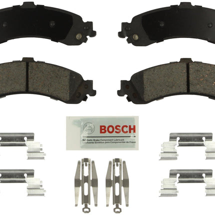 BOSCH BE834H Blue Ceramic Disc Brake Pad Set With 
