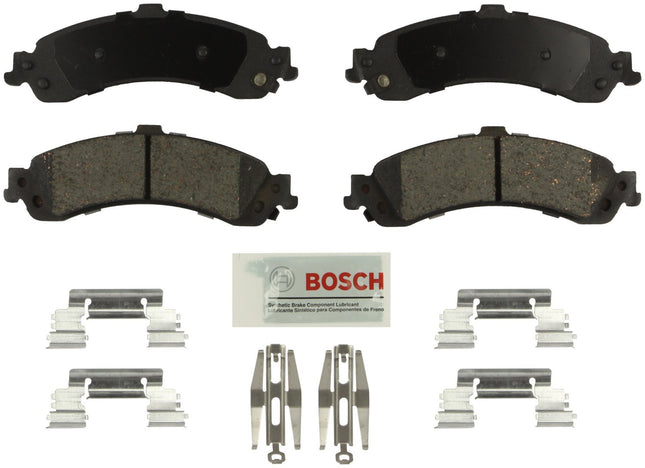 BOSCH BE834H Blue Ceramic Disc Brake Pad Set With 