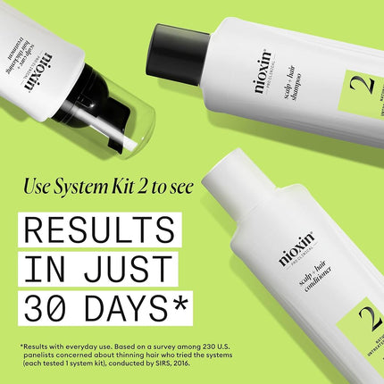 Nioxin System 2 Cleanser, 300 Ml