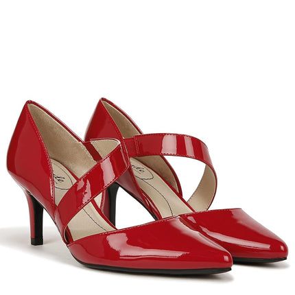 LifeStride Women's Suki Pump, Fire Red, 6 UK