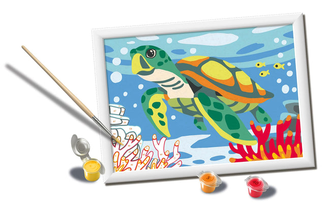 Ravensburger Creart Sea Turtle Paint by Numbers Ki