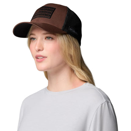 Columbia Sportswear PFG Mesh Ballcap, Tobacco/Black, XXL